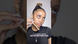 23 WEEK GRANDE COSMETICS LASH UPDATE lashserum [upl. by Akili]