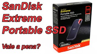 SanDisk Extreme Portable SSD um ótimo SSD externo [upl. by Haleehs]