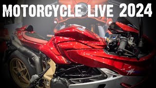 Motorcycle Live 2024  New bikes for 2025  The Girl On A Bike  Vanessa Ruck [upl. by Hegyera422]