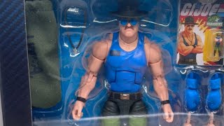 Unboxing GI Joe Classified Mad Marauders Sgt Slaughter [upl. by Lotsirk]