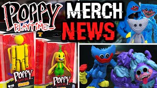 NEW Poppy Playtime Action Figures Plushies Minis amp MORE Poppy Playtime Merch News [upl. by Tamarra]