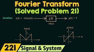 Fourier Transform Solved Problem 21 [upl. by Bunow]