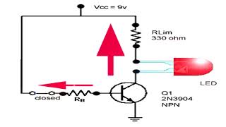 El transistor como conmutador [upl. by Suivatram]