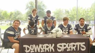 DoWork Sports 2024 High School Football Media Day  Central Jaguars [upl. by Debbi]