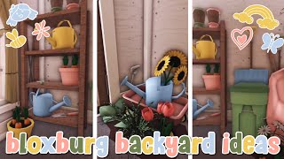 Aesthetic Bloxburg Backyard Ideas TikTok Videos‧˚☁︎︎｡  Compilation  ° 𐐪𐑂 Kayxllaa 𐐪𐑂 ₒ [upl. by Adriena397]