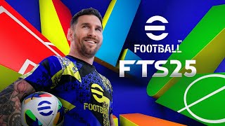 FTS Mod eFootball Pes 2025 Mobile Android Offline New Update Transfer 202425 [upl. by Alyose]