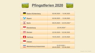 Pfingstferien 2020 [upl. by Essex56]