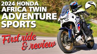 Honda Africa Twin Adventure Sports 2024 REVIEW [upl. by Kelula]