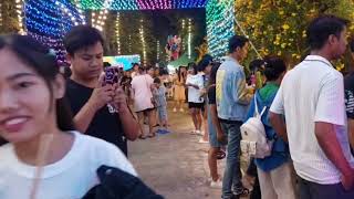 Loy krathong festival phetchaburi thailand  festival shortsvideo trending [upl. by Cappello]