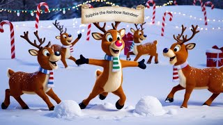 Ralphie the Rainbow Reindeer baby nurseryrhymes kidssong babyshark youtubekids [upl. by Auos]