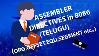 Assembler Directives or Pseudo instructions in 8086 Microprocessor Telugu [upl. by Aprilette636]