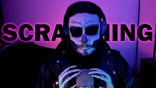 ASMR MIC SCRATCHING so tingly HALLOWEEN version [upl. by Corella]