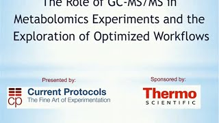 The Role of GCMSMS in Metabolomics Experiments and the Exploration of Optimized Workflows [upl. by Drews194]