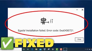 How To Fix Google Chrome Installation Failed Error Code 0xa0430721 In Windows 11  10 [upl. by Nam]