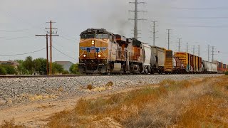 Railfanning UP Phoenix Gila Lordsburg Sub 3 of 3 [upl. by Jempty]