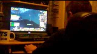 World of Warcraft Dad goes crazy over realm first fishing [upl. by Levy]