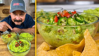 The 3 Guacamole Recipes Used in Mexican Restaurants Traditional amp Authentic [upl. by Nivag]