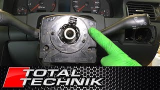 How to Remove Clock Spring Squib  Audi A6 S6 RS6  C5  19972005  Total Technik [upl. by Naujd]