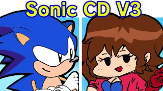 Friday Night Funkin VS Sonic CD Mega CD Lockedon DEMO 3 FNF ModSonic CD V3 Sonic The Hedgehog [upl. by Chloris702]