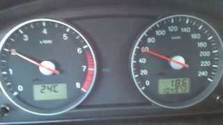 Ford Mondeo MK3 18 125KMBHP 0100 kmh acceleration [upl. by Fanning]