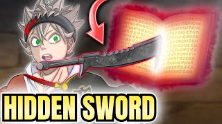 Astas NEW SWORD was HIDDEN in his Grimoire all the time  Black Clover [upl. by Assetniuq]