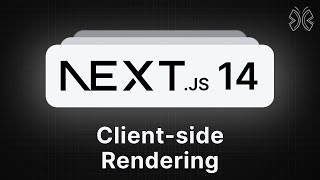 Nextjs 14 Tutorial  46  Clientside Rendering CSR [upl. by Lipcombe]