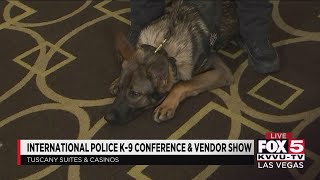 International Police K9 conference happening in Las Vegas [upl. by Kirsten]