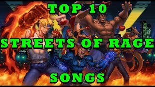 DBPG Top 10 Streets of Rage Songs [upl. by Minta]