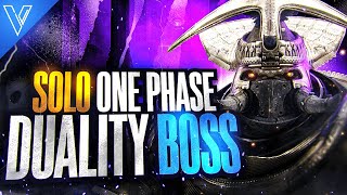 Solo One Phase Nightmare of Caiatl Duality Final Boss Destiny 2 [upl. by Napoleon]