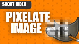 How to Pixelate Image in GIMP [upl. by Annovy]