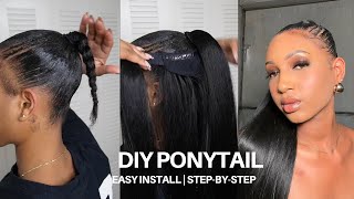 DIY Ponytail  Shake n Go Organique Pony [upl. by Nett]