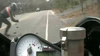 Motorcycle Wheelie Crash Fail [upl. by Elyrehc]