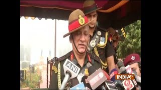 Stone pelting incidents in JammuKashmir has come down says Army Chief [upl. by Kikelia]