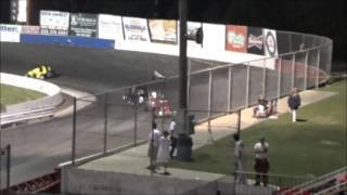 USAC HPD Eastern Midget Series at ACE Speedway Twin 25 91914 [upl. by Eihtur]