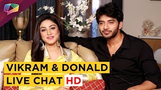 Vikram Singh Chauhan And Donal Bisht Get Into A Live Chat With India Forums  Exclusive [upl. by Demmer]