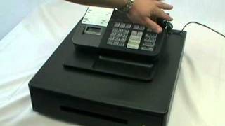 Casio SES10 Cash Register Demonstration of features [upl. by Karame105]