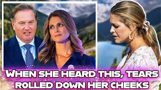 Princess Madeleine of Sweden was moved to tears when she heard these words from Chris ONeill [upl. by Yklam]