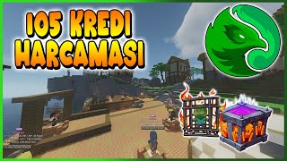 105 KREDİ HARCAMASI  SIFIRDAN REBORNCRAFT SURVİVAL  reborncraft  minecraft [upl. by Ellwood620]