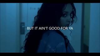 Tinashe  Aint Good For Ya Interlude Lyric Video [upl. by Cannice]