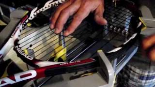 Stringing Babolat RPM Blast 432C [upl. by Oriel]