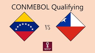 Venezuela vs Chile  South American Qualifying [upl. by Anuahsal422]