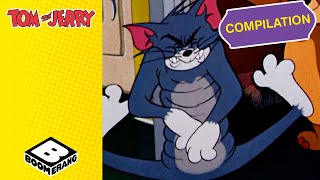 Tom and Jerry SUPER LONG Compilation  Cartoons for Kids  BoomerangUK [upl. by Brennan]