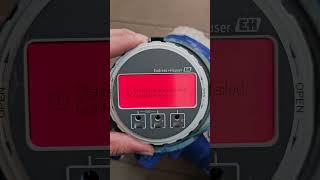 Promag P 300 Flow Meter Fault quotContact Servicequot [upl. by Saxena]