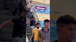 pakda gaya🤣 mall prank pranks funny funnyvideo viralvideo viralshort publicreaction slap [upl. by Olemrac890]