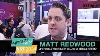 Live from NRF 2024 Diebold Nixdorf’s Matt Redwood on AI Retail Technology [upl. by Soo]