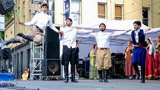 33rd Antipodes Greek Festival  Cretan Brotherhood PreSenior Dance Group  Pentozali [upl. by Myrlene]