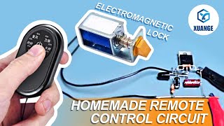 Homemade remote control circuit  DIY light project  Oct [upl. by Kersten]