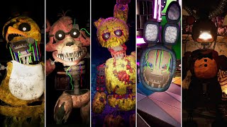 FNAF Security Breach  TJOC Final Stage Ignited Animatronics [upl. by Janeczka]