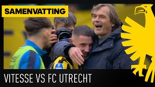 SAMENVATTING  Vitesse vs Utrecht 20 [upl. by Teiv]