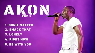 quotTop 5 Timeless Akon Hits That Defined the 2000squot [upl. by Jemie]